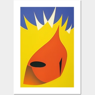 Abstract Fire Posters and Art